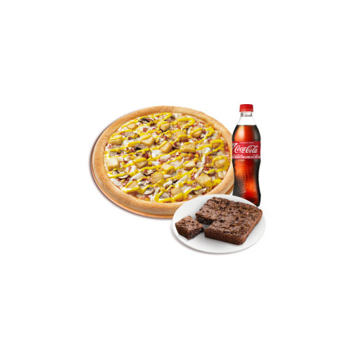 오리지널 아이리쉬 포테이토(R)+더블 초코칩 브라우니+코카-콜라500ml