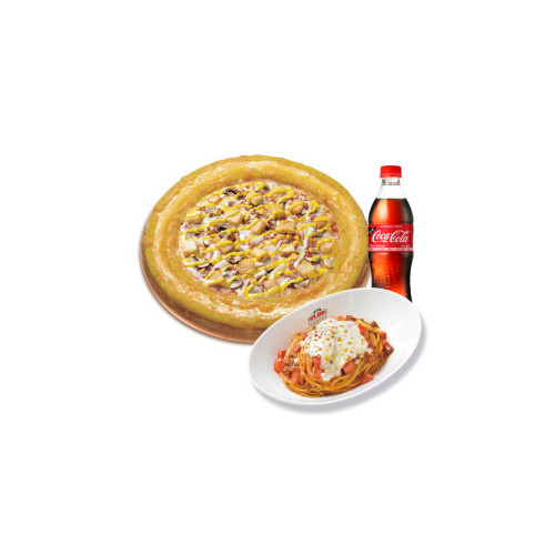 골드링 아이리쉬 포테이토(L)+파파스 파스타(미트)+코카-콜라500ml