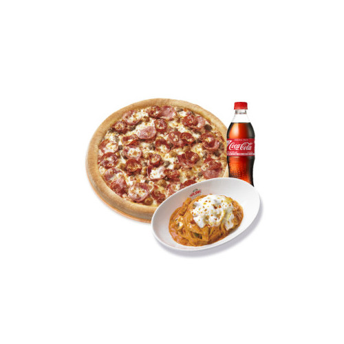 오리지널 올미트(L)+파파스 파스타(로제)+코카-콜라500ml